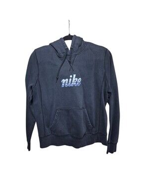 Vintage Nike Kids Navy Pullover Hoodie